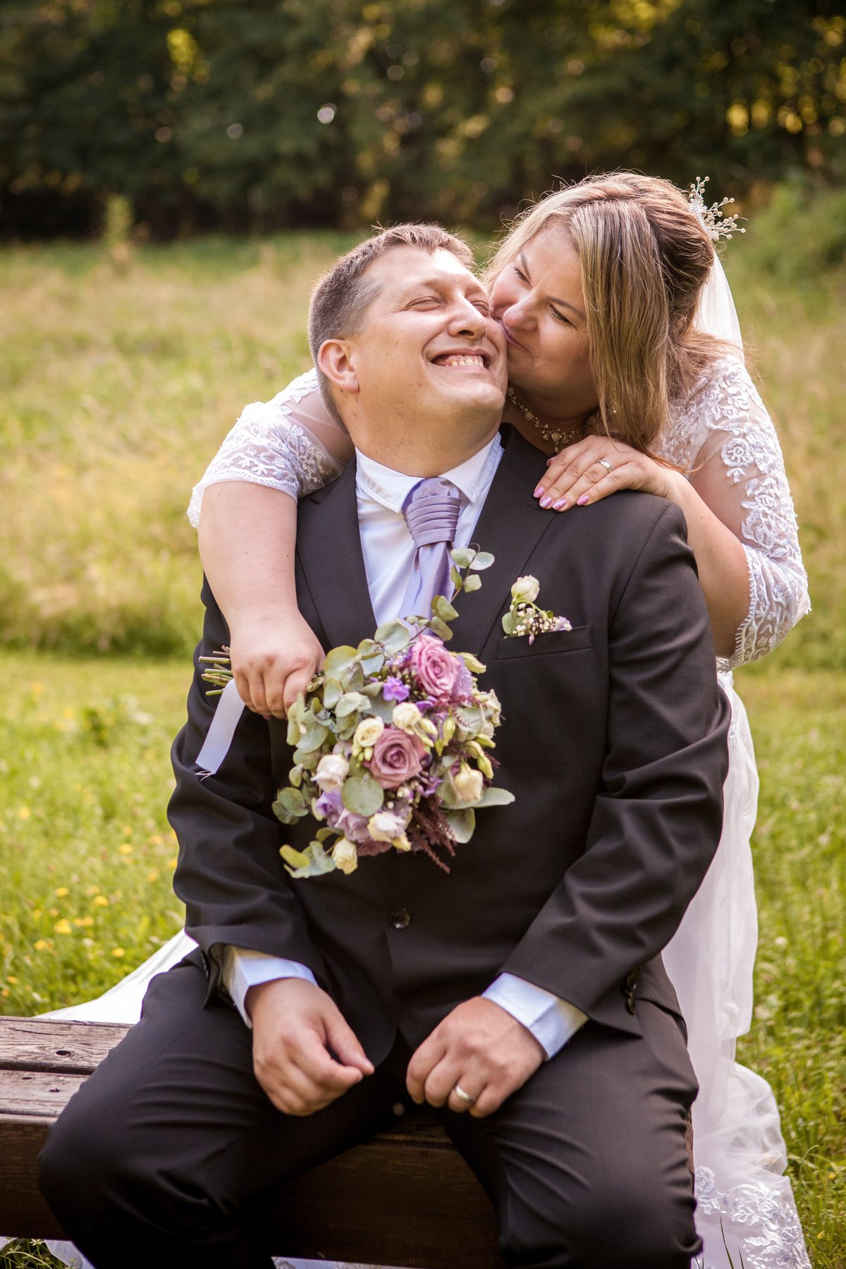 Svatební fotografie – detail